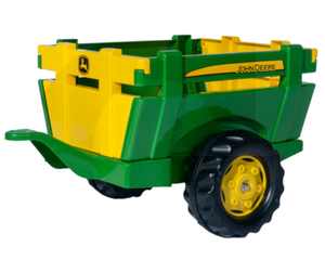 Rolly Toys Trailer 122103 Przyczepka John Deere Farm Trailer zielona